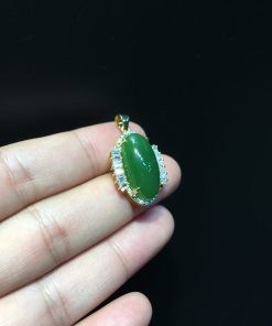Mặt Dây Ngọc Bích Nephrite Jade (VNB-MD362) 8 Mặt Dây Ngọc Bích Nephrite Jade (VNB-MD362) 4