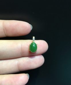 Mặt Dây Ngọc Bích Nephrite Jade (VNB-MD363) 7 Mặt Dây Ngọc Bích Nephrite Jade (VNB-MD363) 4