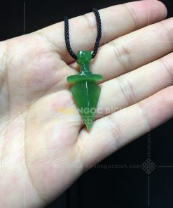 Mặt Dây Ngọc Bích Thanh Kiếm 32mm (VNB-MD301) 8 Mặt Dây Ngọc Bích Thanh Kiếm 32mm (VNB-MD301) 4