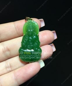 Mặt Phật Bà Quan Âm Ngọc Bích RUS VVIP Bọc Vàng (VNB-MD206-1) 22 Mặt Phật Bà Quan Âm Ngọc Bích RUS VVIP Bọc Vàng (VNB-MD206-1) 11