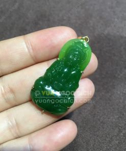 Mặt Phật Bà Quan Âm Ngọc Bích RUS VVIP Bọc Vàng (VNB-MD206-1) 16 Mặt Phật Bà Quan Âm Ngọc Bích RUS VVIP Bọc Vàng (VNB-MD206-1) 5