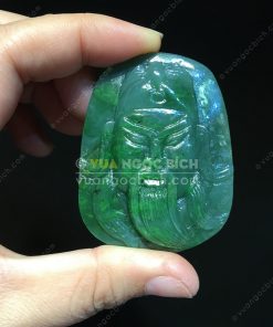 Mặt Dây Quan Công Ngọc Bích Nephrite Jade(VNB-MD220) 18 Mặt Dây Quan Công Ngọc Bích Nephrite Jade(VNB-MD220) 9