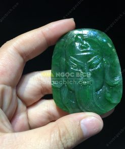 Mặt Dây Quan Công Ngọc Bích Nephrite Jade(VNB-MD220) 17 Mặt Dây Quan Công Ngọc Bích Nephrite Jade(VNB-MD220) 8