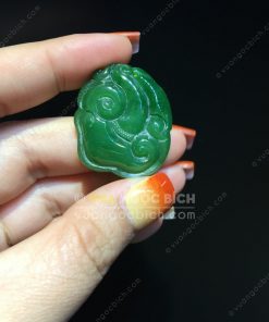 Mặt Như Ý Ngọc Bích Nephrite Jade (VNB-MD222) 7 Mặt Như Ý Ngọc Bích Nephrite Jade (VNB-MD222) 4