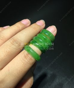 Nhẫn Bầu Ngọc Bích Nephrite Jade VIP (NN030-2) 23 Nhẫn Bầu Ngọc Bích Nephrite Jade VIP (NN030-2) 5