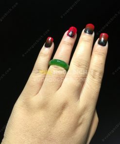 Nhẫn Bầu Ngọc Bích Nephrite Jade VIP (NN030-2) 29 Nhẫn Bầu Ngọc Bích Nephrite Jade VIP (NN030-2) 11