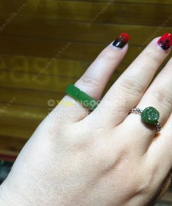 Nhẫn Ngọc Bích Nephrite Jade (VNB-NN022-2) 12 Nhẫn Ngọc Bích Nephrite Jade (VNB-NN022-2) 6