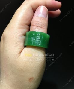Nhẫn Càn Long Ngọc Bích Nephrite Jade VIP (VNB-NN036-1) 17 Nhẫn Càn Long Ngọc Bích Nephrite Jade VIP (VNB-NN036-1) 7