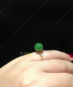 Nhẫn Ngọc Bích Nephrite Jade (VNB-NN081) 17 Nhẫn Ngọc Bích Nephrite Jade (VNB-NN081) 7