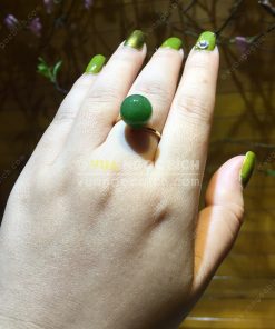 Nhẫn Ngọc Bích Nephrite Jade (VNB-NN081) 16 Nhẫn Ngọc Bích Nephrite Jade (VNB-NN081) 6