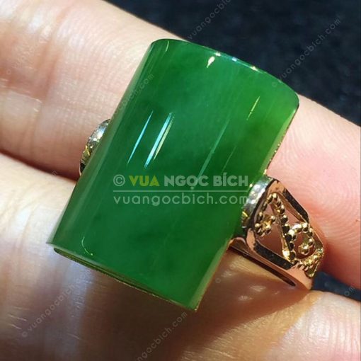Nhẫn Ngọc Bích Nephrite Jade (VNB-NN107) 3