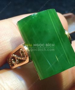 Nhẫn Ngọc Bích Nephrite Jade (VNB-NN107) 11 Nhẫn Ngọc Bích Nephrite Jade (VNB-NN107) 5