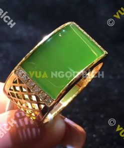 Nhẫn Ngọc Bích Nephrite Jade (VNB-NN110) 13 Nhẫn Ngọc Bích Nephrite Jade (VNB-NN110) 7
