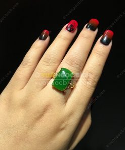 Nhẫn Ngọc Bích Nephrite Jade (VNB-NN111) 11 Nhẫn Ngọc Bích Nephrite Jade (VNB-NN111) 3