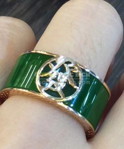Nhẫn Ngọc Bích Nephrite Jade (VNB-NN112) 10 Nhẫn Ngọc Bích Nephrite Jade (VNB-NN112) 4