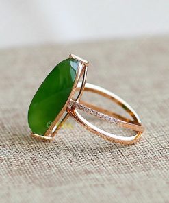Nhẫn Ngọc Bích Nephrite Jade (VNB-NN114) 7