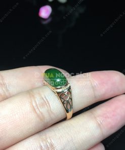 Nhẫn Ngọc Bích Nephrite Jade (VNB-NN115) 10 Nhẫn Ngọc Bích Nephrite Jade (VNB-NN115) 4