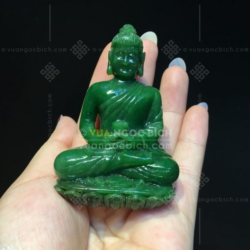 Tượng Phật Thích Ca Mâu Ni (Sakya Muni) Ngọc Bích VVIP (VNB-TUONG001) 2